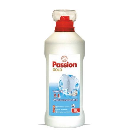 PASSION GOLD WHITE 3IN1 ŻEL DO PRANIA TKANIN BIAŁYCH 55 PRAŃ 2L